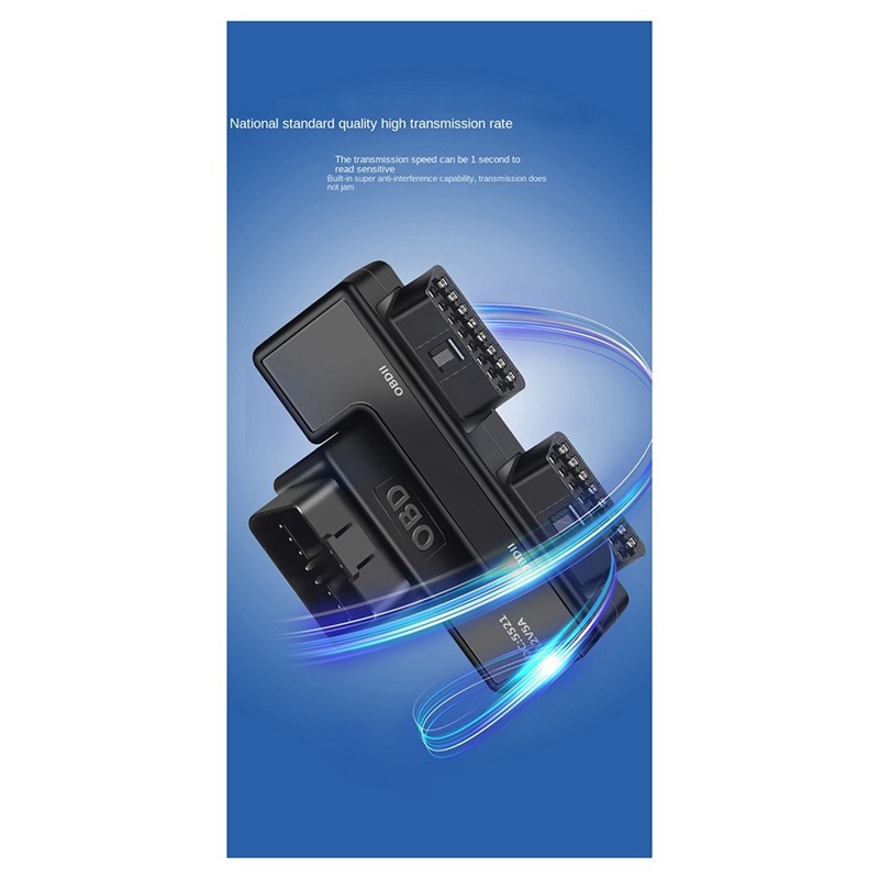 Dây chuyển đổi mở rộng OBD 16 chân Cáp lõi đa năng với Dc5521