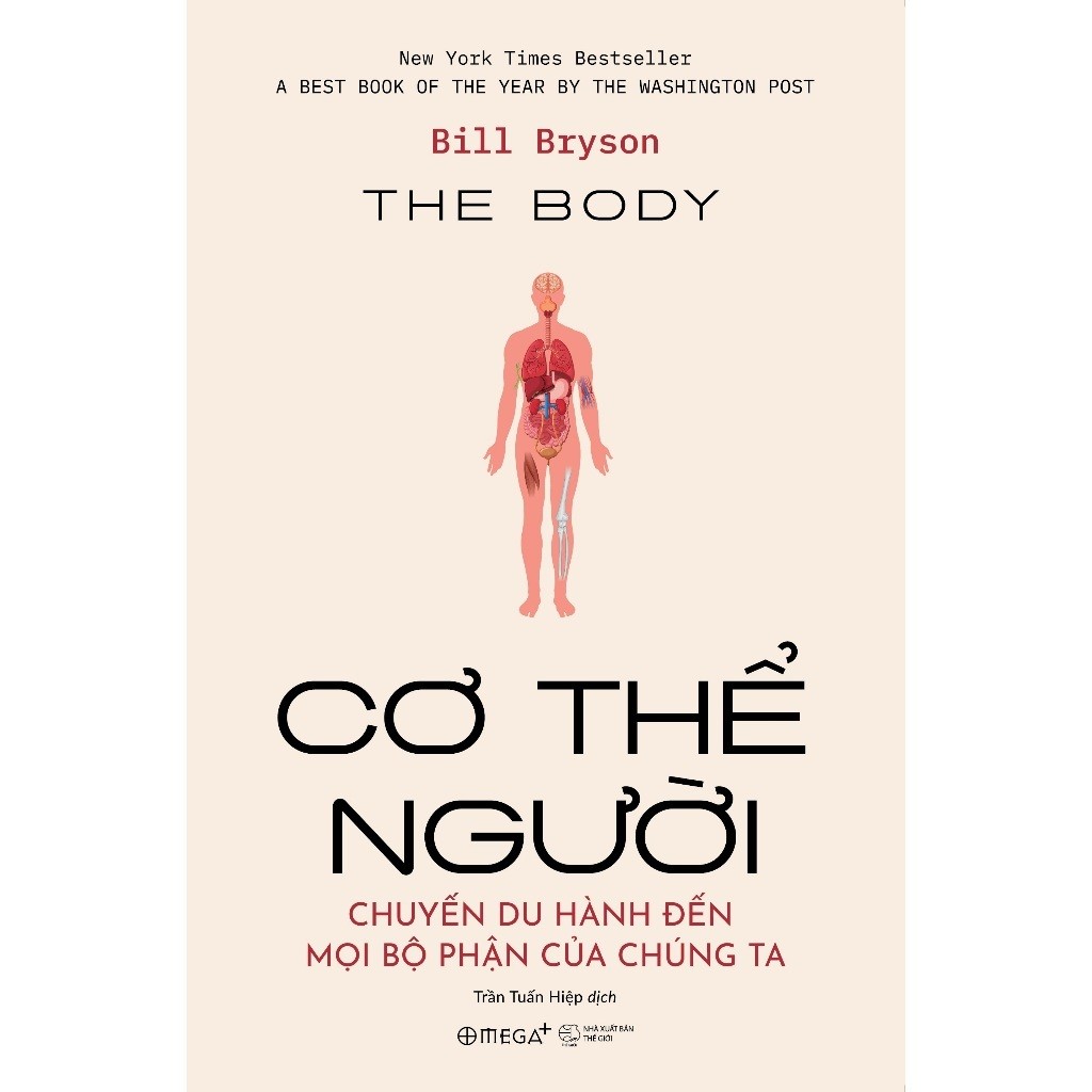 Sách - Lẻ/Combo BILL BRYSON: The Body - Cơ Thể Người + Lược Sử Vạn Vật (Omega Plus)