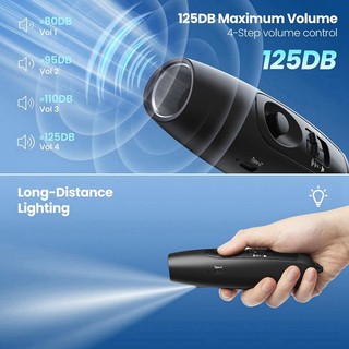 Còi điện tử có sạc USB, Còi khẩn cấp cho giáo viên huấn luyện viên trọng tài, cho trò chơi thể thao ngoài trời Cắm trại