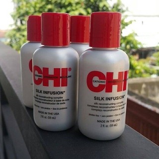 Tinh Dầu Dưỡng Tóc Mềm Mượt CHI Infra Silk Infusion 59ml [ TN ]
