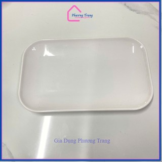 COMBO 10 Khay đựng khăn ướt, khay chữ nhật đựng khăn giấy, khay chữ nhật melamine - Phương Trang