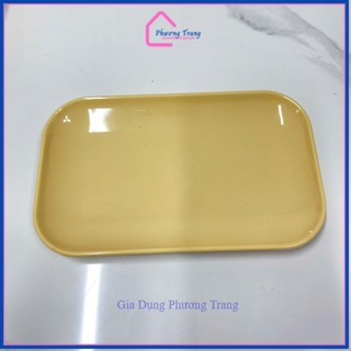 COMBO 10 Khay đựng khăn ướt, khay chữ nhật đựng khăn giấy, khay chữ nhật melamine - Phương Trang