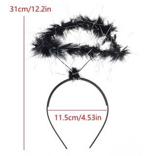 Băng Đô Lông Vũ cho Trẻ Em - Ánh Hào Quang Perfect cho Cosplay và Trang Phục Dự Tiệc