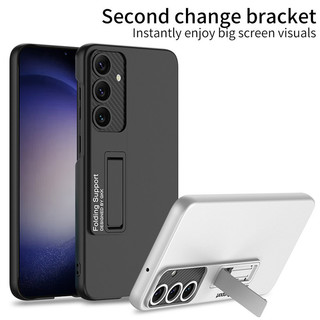 Ốp lưng đế siêu mỏng mỏng mỏng cho Samsung Galaxy S25 S24 S23 S22 Ultra S25 S24 Plus Ốp lưng Pc cứng chân đế