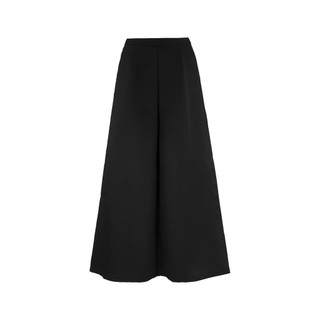 SWANLAKE | Quần Áo Dài Phom Rộng Bản Lưng Nẹp Trước Sau Thun Thoải Mái Vải Lụa Bóng Cao Cấp Q11990