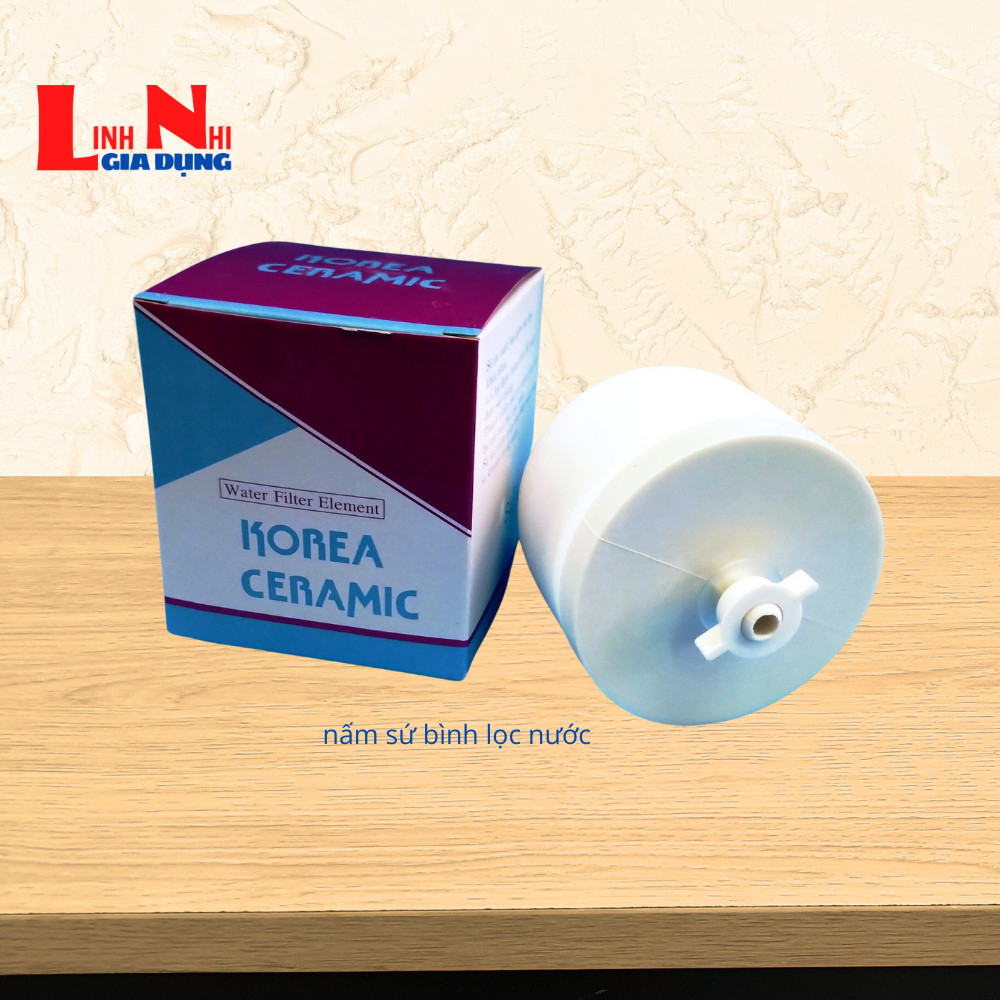 Nấm sứ bình lọc nước gia đình, bình lọc 16 đến 23 lít các hãng