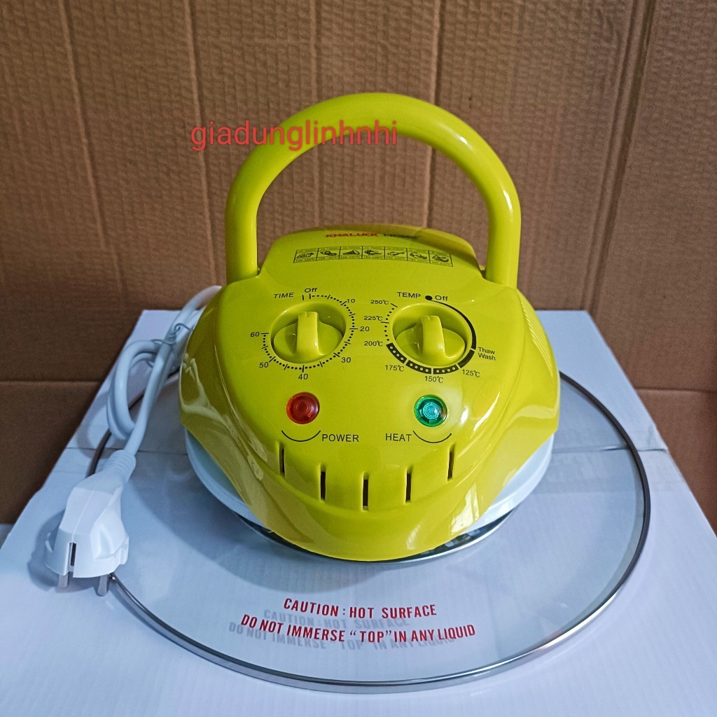 Thân và Phụ kiện Lò Nướng Thủy Tinh Dung Tích 12 lít- 17 lít dùng được cho tấc cả các loại lò nướng