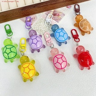Động vật biển phát sáng rùa biển DIY móc khóa rùa biển dễ thương móc khóa mặt dây chuyền retro phụ kiện để tặng bạn gái