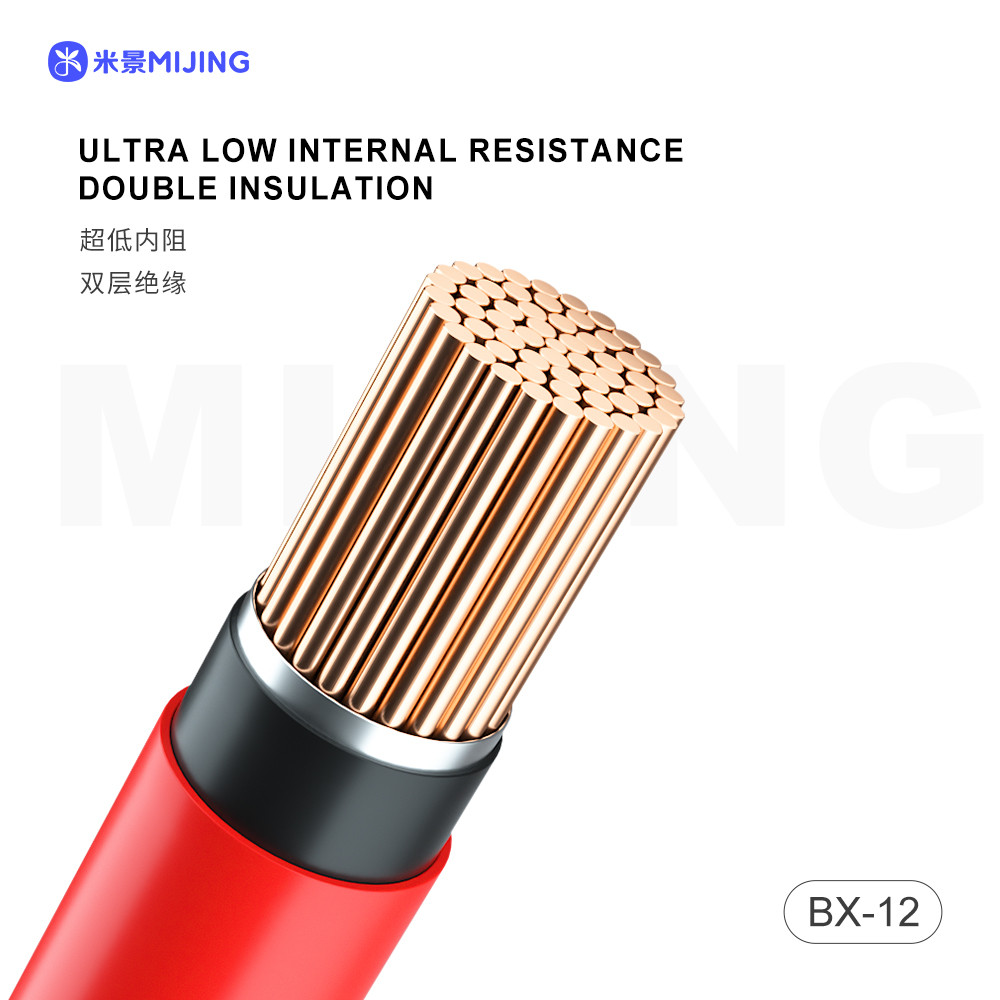 MJ Mijing BX-12 Đồng Hồ Vạn Năng Đầu Dẹp Cho Đồng Hồ Vạn Năng Kỹ Thuật Số Điện Áp Dòng Điện Đầu Kim Kiểm Tra Dây Bút Cáp Dụng Cụ Sửa Chữa