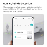 Camera ngoài trời thông minh Xiaomi CW500, Độ phân giải 3K, 5 triệu pixel, Tầm nhìn ban đêm đầy đủ màu, Cuộc gọi thoại hai chiều, để sử dụng tại cửa hàng tại nhà — ảnh 7