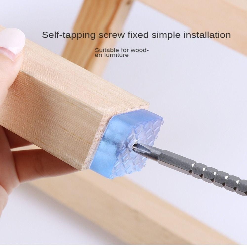 Set 10 Miếng Lót Chân Bàn / Ghế Sofa / Giường Trong Suốt Chống Trượt Tiện Lợi FE123