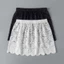 THEGIRL8B An Toàn Underskirt Slips, Hight Eo Underskirt Ren Petticoat, Lưới Hoa Ngọt Ngào Màu Trơn Lót Petticoat Thu Đông