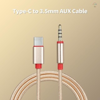 Cáp âm thanh nam Type-C sang 3,5 mm TRRS nam 3.12ft USB-C sang 3,5 mm Dây chuyển đổi âm thanh nổi trên ô tô / gia đình, 3.12ft Đen
