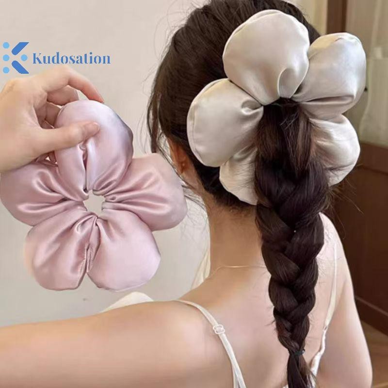 Kudosation Sa Lớn 3D Hoa Tóc Dây Dành Cho Nữ Ngọt Ngào Bé Gái Mũ Lớn Intese Hairband Thời Trang Phụ Kiện Tóc