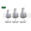 Oimg 85-265V Siêu Sáng GU10 / E27 / E14 24° Bóng đèn LED COB 3W / 5W / 9W Ấm / Trung tính / Trắng / Tricolor