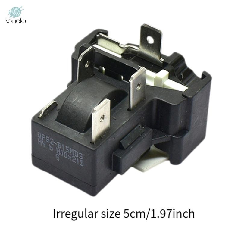 Rơle bảo vệ quá tải Bảo vệ quá tải Phần tủ lạnh cho tủ lạnh Lắp đặt dễ dàng Máy nén PTC Khởi động Rơle