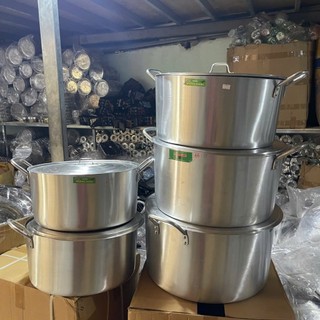 Nồi nhôm đúc loại dày, hàng tại xưởng size lớn 40-42-44-46-48-50cm - Phương Trang