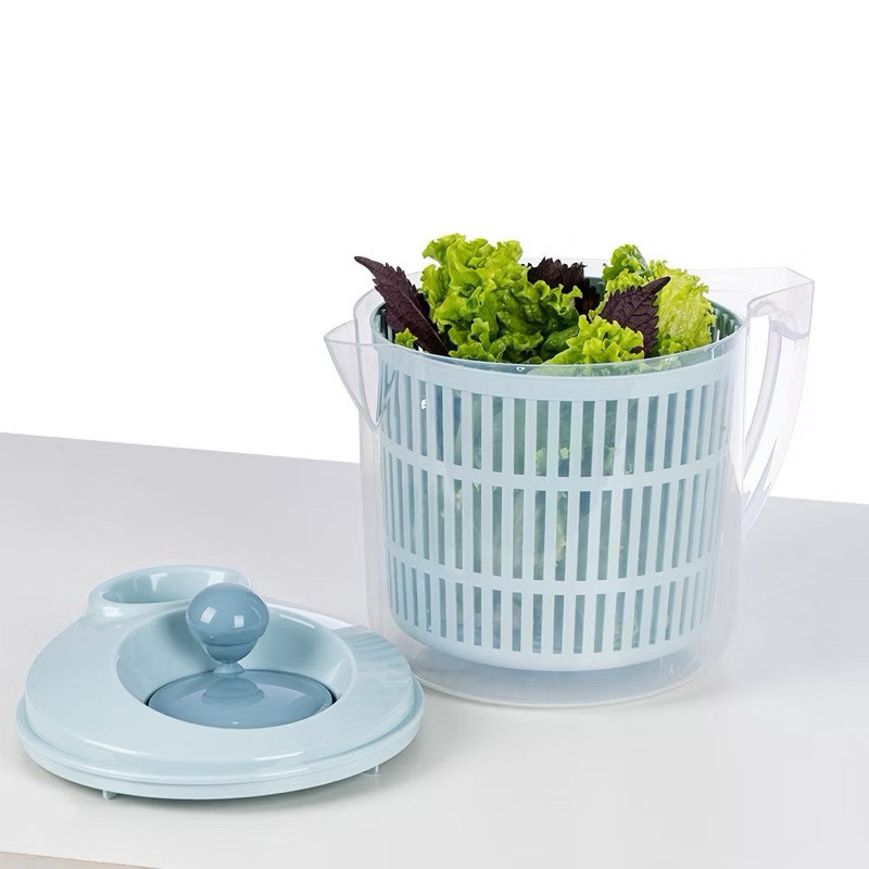 Rổ quay rau chính hãng làm ráo rau ngay tức thì, giữ được độ tươi lâu của thực phẩm Việt Nhật 3516