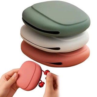 Mới Hộp Bảo Quản Tai Nghe Silicon Tai Nghe Cáp Dữ Liệu Đĩa U Tổ Chức Du Lịch Kinh Doanh Chuyến Đi Cung Cấp