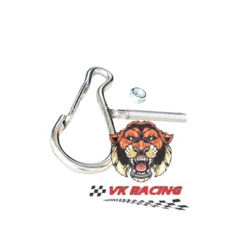 Móc treo đồ inox khóa gạt cho mọi loại xe
