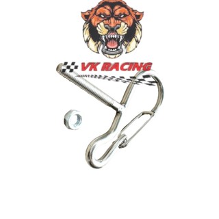 Móc treo đồ inox khóa gạt cho mọi loại xe