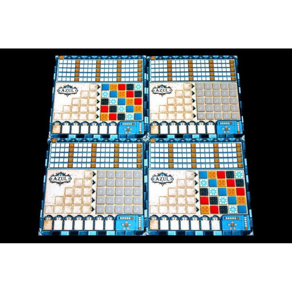 [Luật Việt] Boardgame Azul lắp ghép hoạ tiết có kèm luật Việt
