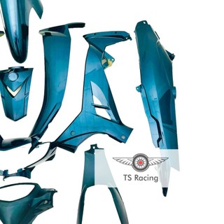 Dàn áo sirius 110 - sirius 50 - xanh nhớt - tặng team 3 lớp
