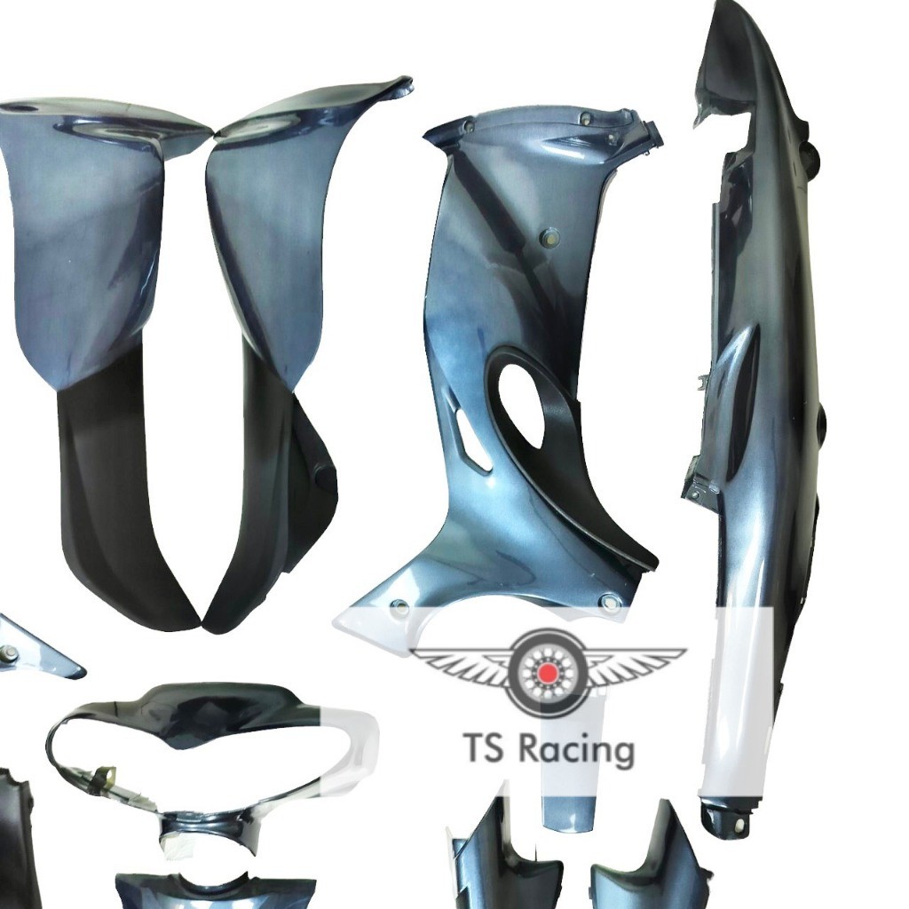 Dàn áo Jupiter R màu xám long chuột - tặng team 3 lớp