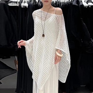 Meisha888 Mùa Hè Mới Rỗng Dệt Kim Dơi Tay Áo Chống Nắng Cho Nữ Đẹp