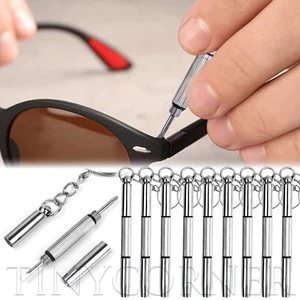 Bộ sửa chữa tuốc nơ vít Mini 3 trong 1 / Móc khóa đồng hồ Móc khóa Công cụ sửa chữa Phụ kiện