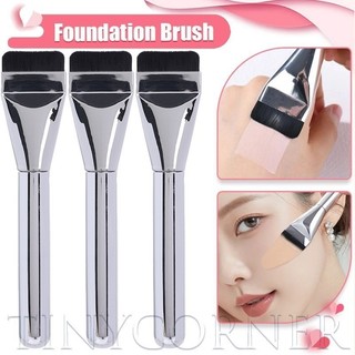 Bàn chải nền có rãnh siêu mỏng | Viền mỏng 0,1cm dùng cho ứng dụng mặt nạ & nền lỏng, Viền sợi có tay cầm tiện dụng, Dụng cụ trang điểm hàng ngày