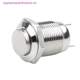 Toplanswatchstore Nút Kim Loại 12MM Tự Khóa Đặt Lại Bắt Đầu Dừng Tròn Cao / Thường Mở / Thường Đóng VN