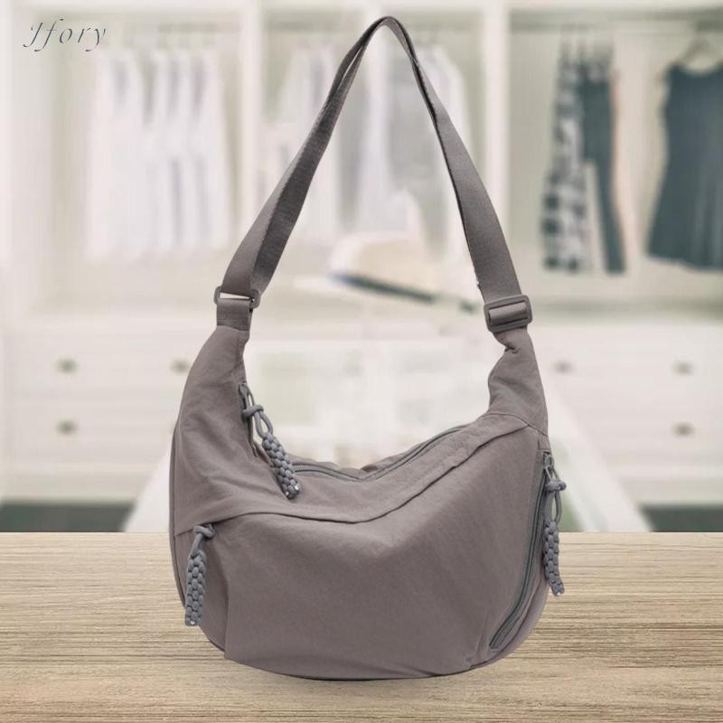 Túi đeo chéo Nylon Jfory Túi đeo vai đơn giản thời trang để đi làm du lịch