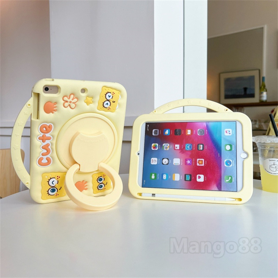 Ốp Lưng Cho Xiaomi Redmi Pad 2 SE 9.7 Inch 2026 Cho Redmi Pad 2 9.7 Inch Vỏ Máy Tính Bảng Cầm Tay Kẹp Và Bấm Hoạt Hình Dễ Thương Khay Bút Bao
