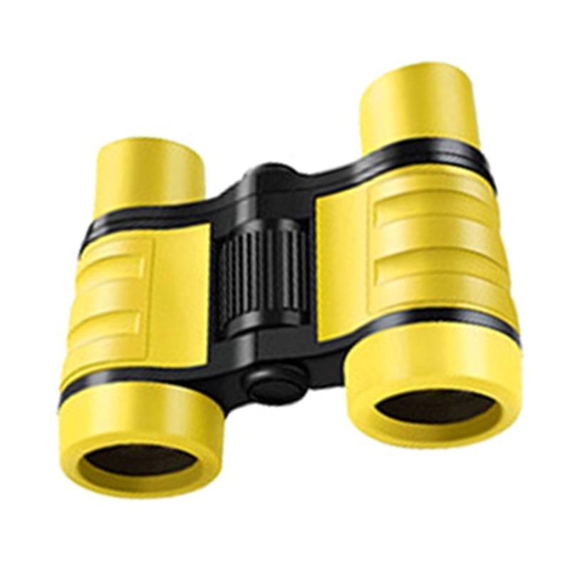 Ống nhòm Fol Children 4x30 với tay cầm chống trượt, dành cho hoạt động ngoài trời an toàn và vui vẻ.