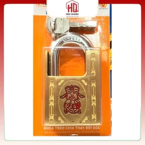 Khoá treo Đồng Thần Tài Việt Tiệp 01622/05204 - Chống cắt