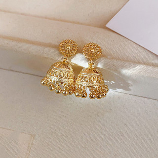 Retro Phong Cách Dân Tộc Chuông Tua Rua Bông Tai Ánh Sáng Cao Cấp Sang Trọng Niche Bông Tai Nữ Phong Cách Bohemian Bông Tai