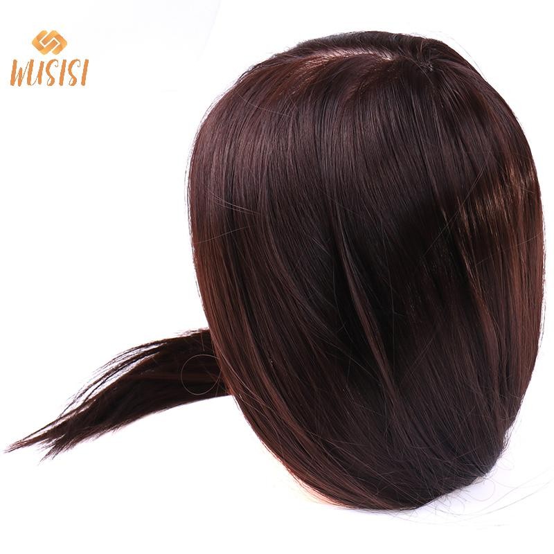 [WUSISI] Ma-nơ-canh Tóc Con Người Thực Hành Kiểu Tóc Búp Bê Làm Tóc MỚI