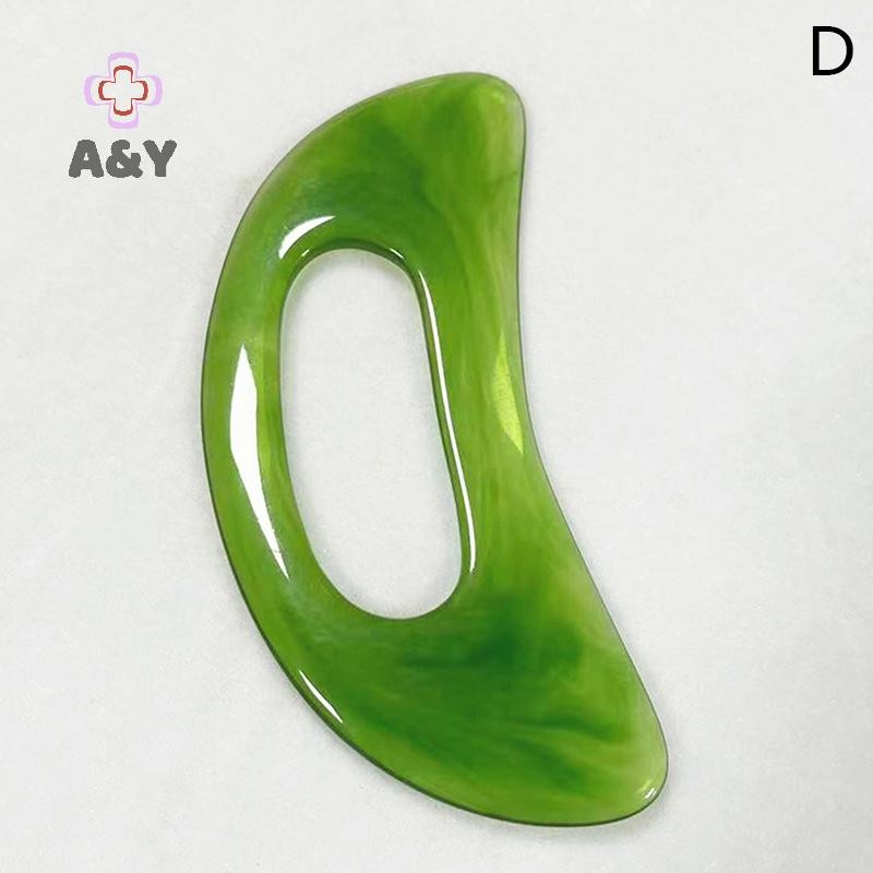 A & Y 1 Bảng Guasha Đá Tự Nhiên Nhựa Tổng Hợp Scpy aping Board Công Cụ Massage.