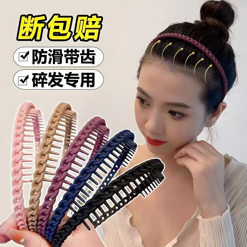Ngọt Ngào Tất Cả Trận Đấu Đầu Nữ Rửa Mặt Đặc Biệt Chống Trơn Trượt Tóc Gãy Tóc Kẹp Đầu