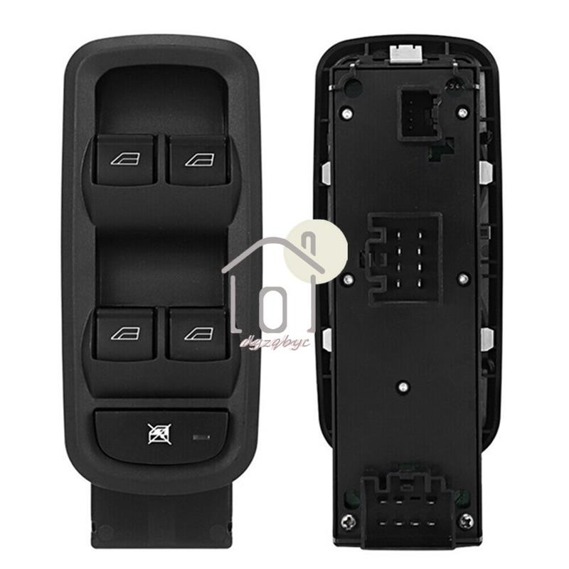 Công tắc cửa sổ điện 1 mảnh Công tắc điều khiển cửa sổ ô tô 8A6T-14A132-CC Phù hợp cho Fiesta 2011-2013