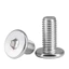 đầu lục giác dẹp mỏng phẳng Ốc vít inox 304 M2M2.5M3M4M5M6