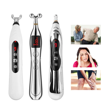 Máy mát xa điểm châm cứu điện tử Bút kinh tuyến Trị liệu bằng Laser Năng lượng Dụng cụ giảm đau mạnh mẽ