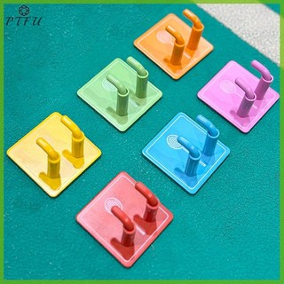 Ptfu Treo Tường Vợt Giá Đỡ Móc Tennis Vợt Giá Đỡ Cầu Lông Giá Đỡ Hiển Thị Móc Thép Không Gỉ Móc Treo Tường Lưu Trữ Mới