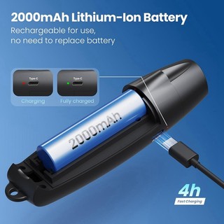 Còi điện tử có sạc USB, Còi khẩn cấp cho giáo viên huấn luyện viên trọng tài, cho trò chơi thể thao ngoài trời Cắm trại