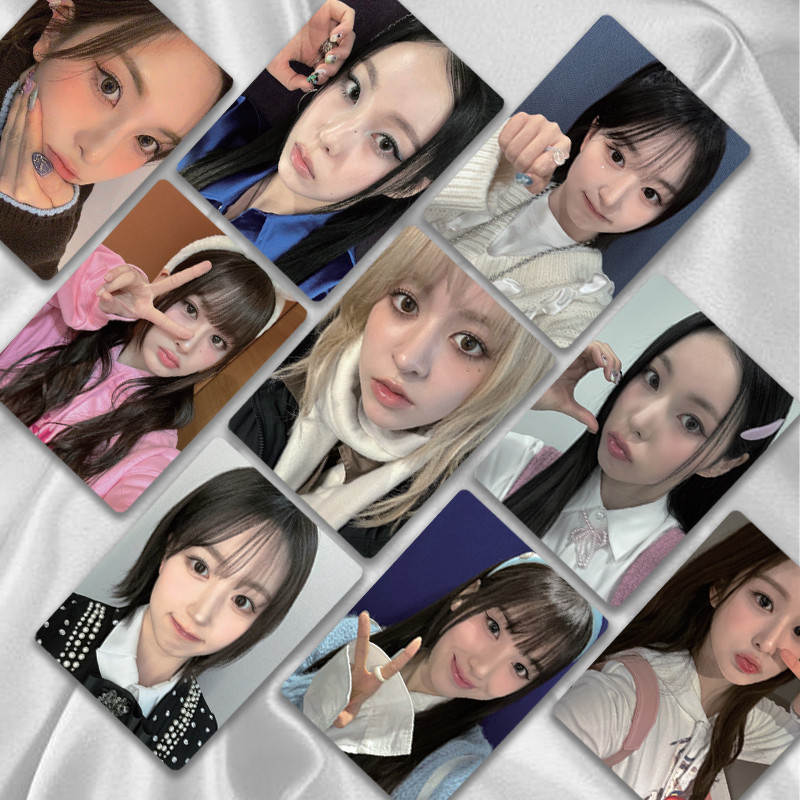 50 / 55 / 60 Chiếc NMIXX Photocards Laser Hologram Lomo Cards LILY HAEWON SULLYOON BAE JIWOO KYUJIN Bưu Thiếp Ba Chiều YM