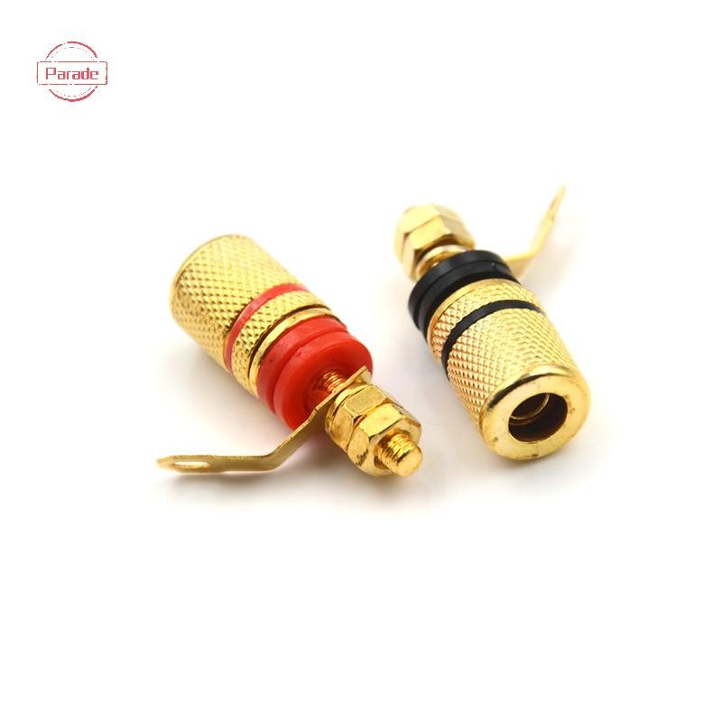 Diễu Hành 4 Cái / lốc 4 Mm Chuối Cắm Ràng Buộc Bài Loa Ổ Cắm Điện Thiết Bị Đầu Cuối VN