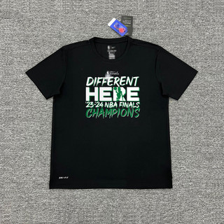 2024nba Championship Jersey Jealent Brown Áo thun ngắn tay khô nhanh Phiên bản kỷ niệm Đồng phục huấn luyện bóng rổ Thể thao Chụp ảnh Đồng phục