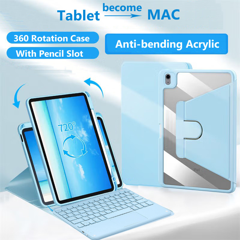 Bàn Phím Touchpad Cho Samsung Galaxy Tab S10 FE X520 10.9 Inch 2025 A9 ...