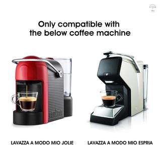 Benfuchen Viên nang cà phê có thể nạp lại bằng thép không gỉ Tương thích với LAVAZZA A MODO MIO Bộ lọc cốc cà phê với 60 chiếc lá nhôm